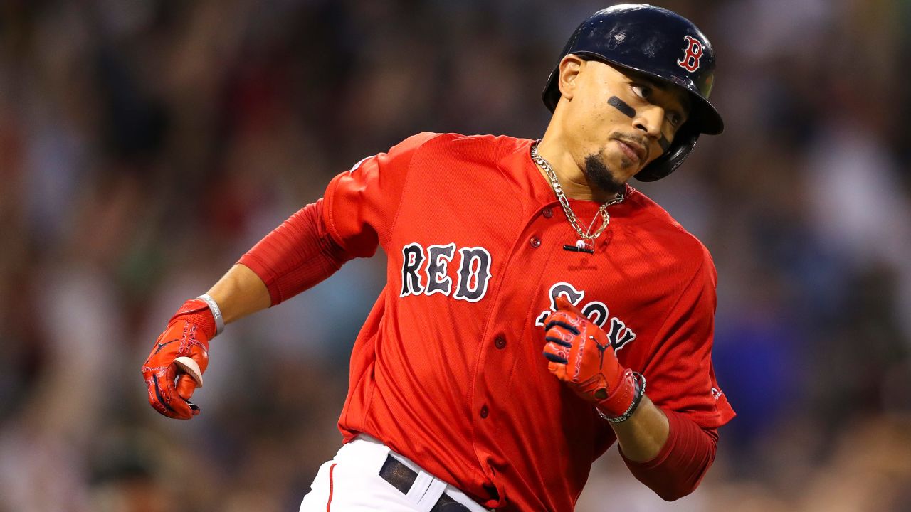 Red Sox's Mookie Betts promised a fan he would homer for him. He