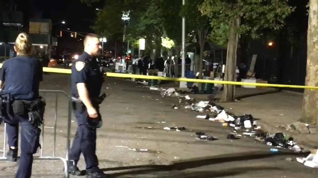 The NYPD is investigating the shooting in Brooklyn's Brownsville neighborhood.