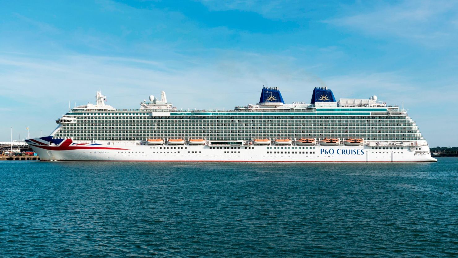 The Britannia was on its last leg of a week-long cruise to Norway when the fight broke out. 
