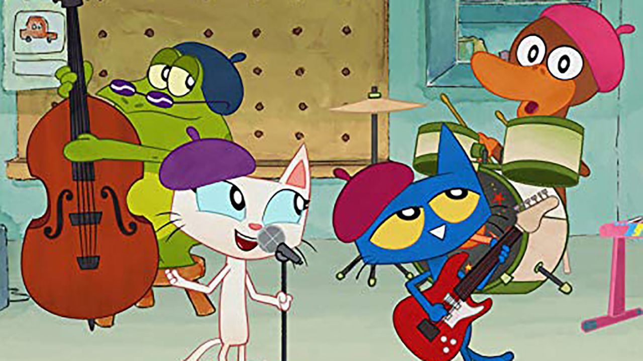 <strong>"Pete the Cat Season 1 Part 2"</strong>: Pete discovers his Mom has a big famous past, Grumpy learns that having fun is more important than winning, and the entire gang learns the value of friendship and inclusion. <strong>(Amazon Prime)</strong>