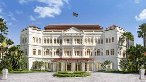 Raffles hotel opening 