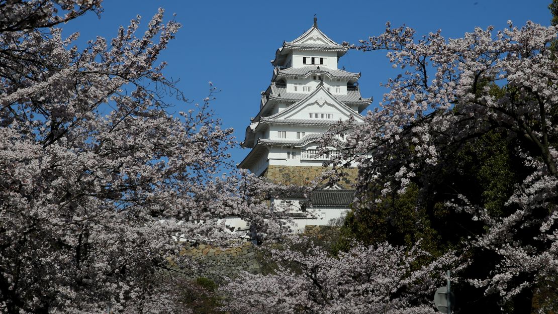 Himeji Castle is a World Heritage Site. 