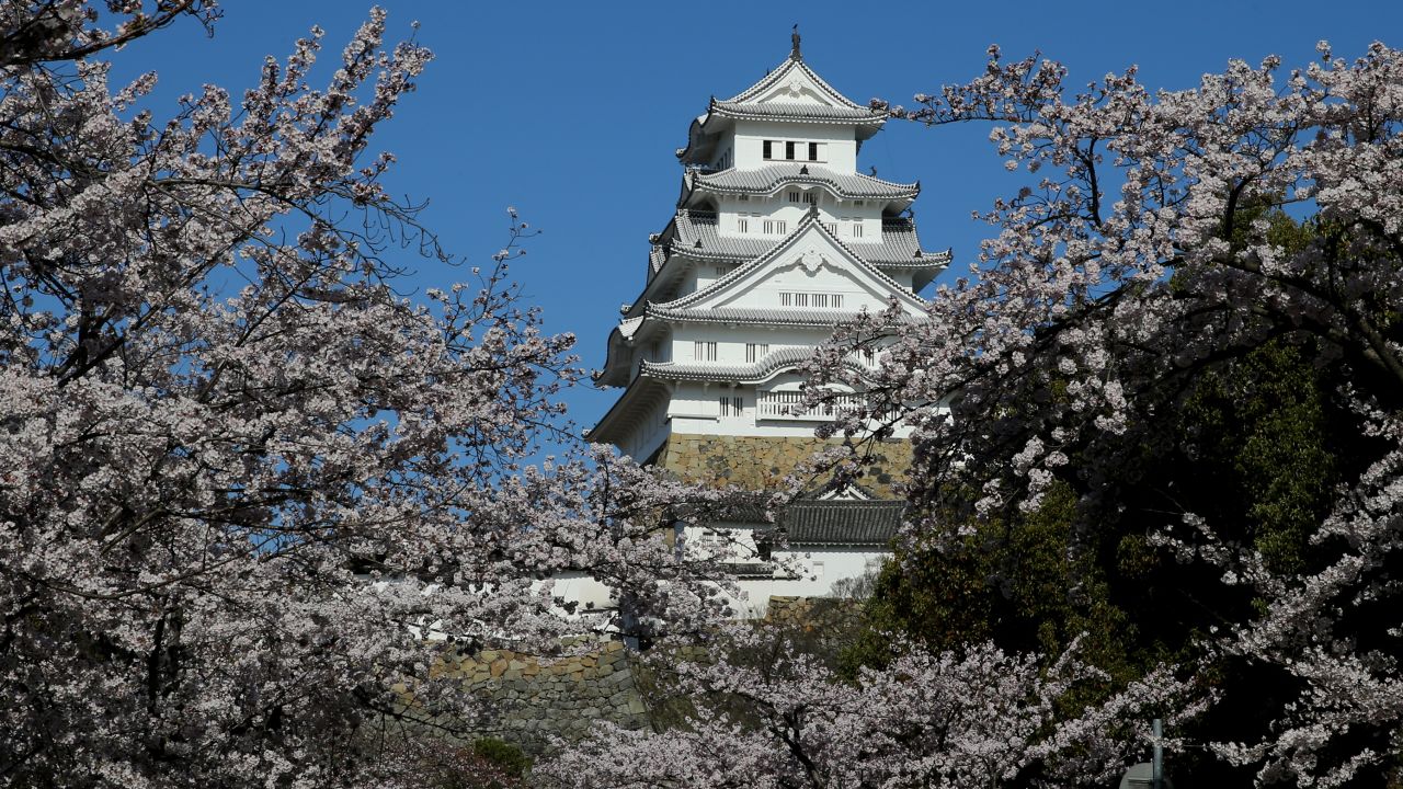Himeji Castle is a World Heritage Site. 