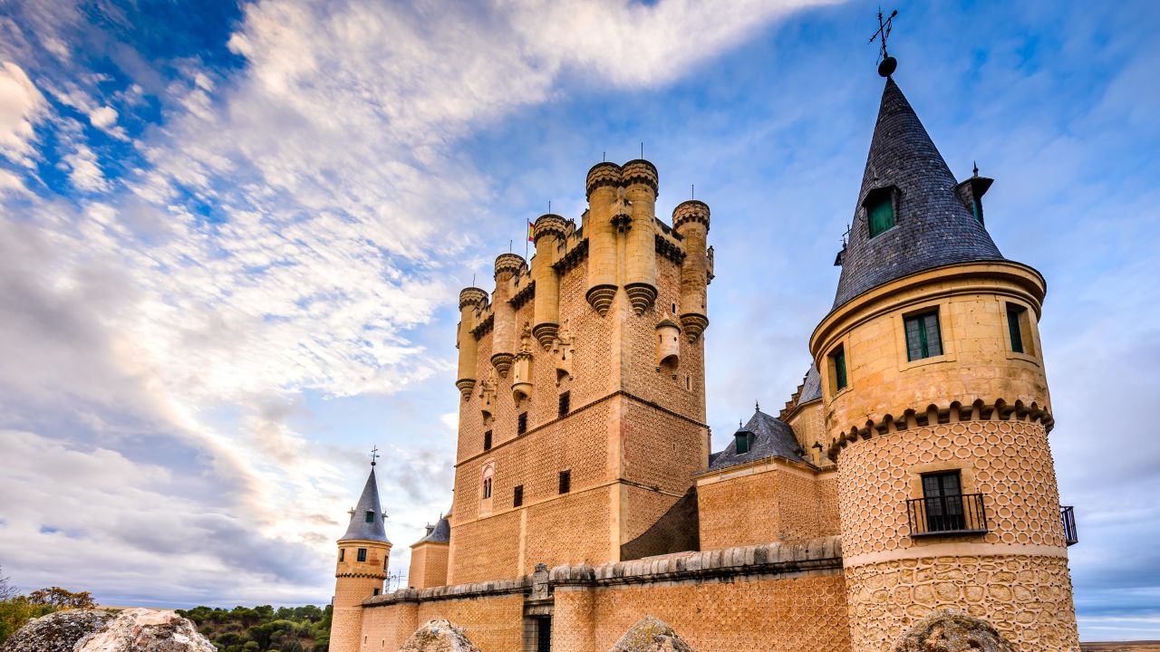 <strong>Alcázar of Segovia, Spain:</strong> Segovia Castle was once the home of Queen Isabella and powerful Phillip II before the royal court was moved to Madrid.