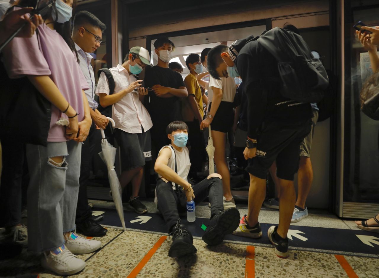 Some subway stations have also been temporarily shut and train lines suspended during protests.