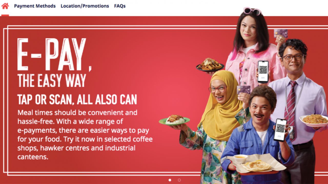 A government ad in Singapore featured an actor dressed as characters of different races.