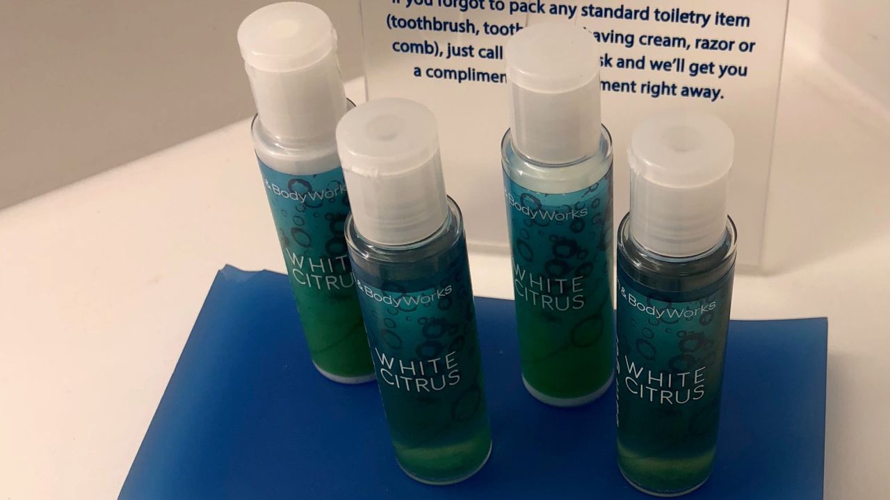 IHG is eliminating miniature-sized toilietries beginning in 2021.