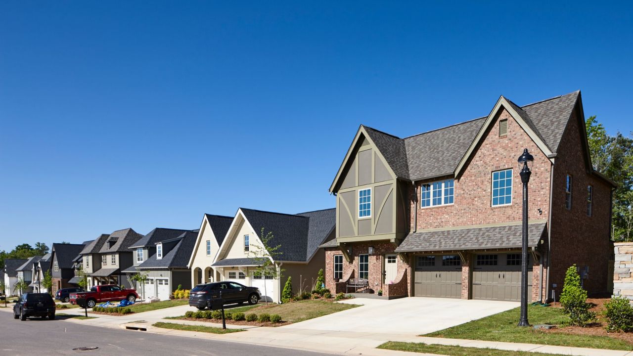 The houses look like any other in the area, but the tech stands them apart