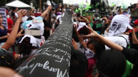 Duterte's time in office has seen a huge wave of killings as part of an ongoing war on drugs.