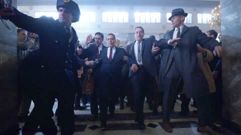 Ray Romano, Al Pacino and Robert De Niro star in "The Irishman." 