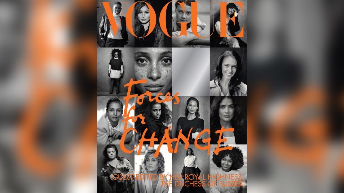 The Duchess chose 15 change-making women to appear on the cover of the magazine.