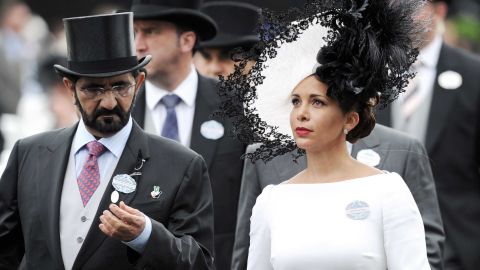 Sheikh Mohammed and Princess Haya attended Royal Ascot in 2014.