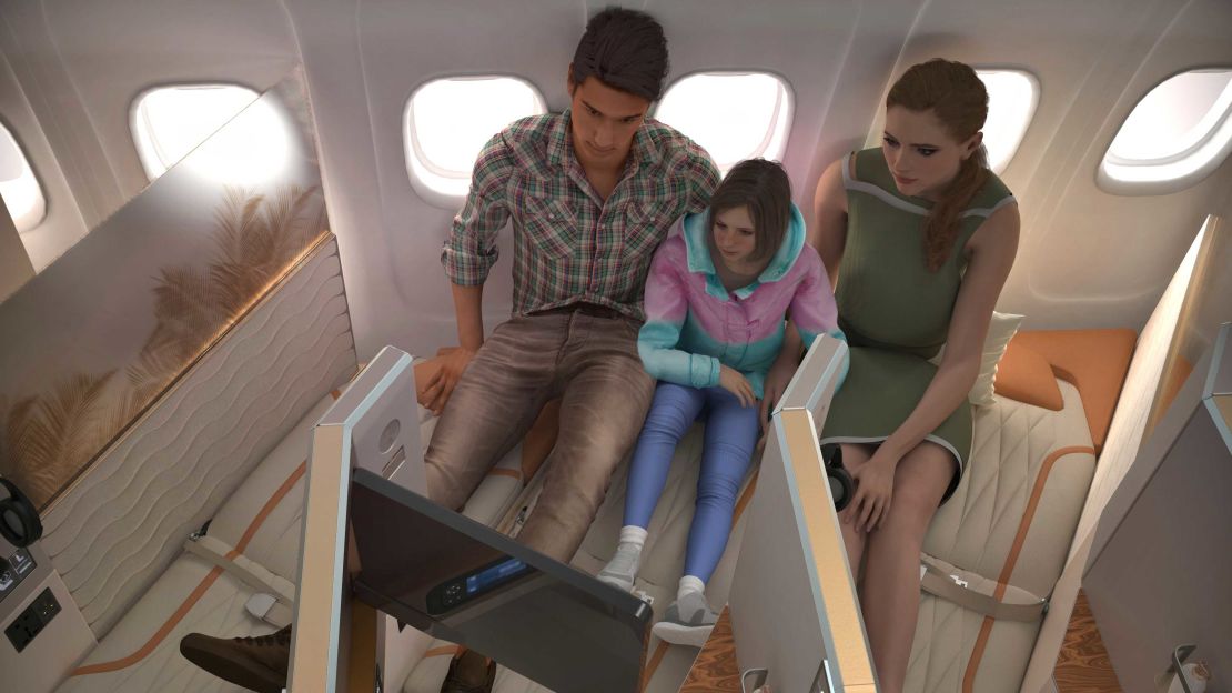 The company says it works well for traveling in a group.