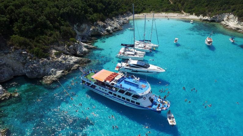 <strong>Voutoumi, Antipaxos: </strong>Positioned on the northeastern side of Antipaxos island, Voutoumi beach boasts a jungle-style landscape that looks more like Brazil than Greece.