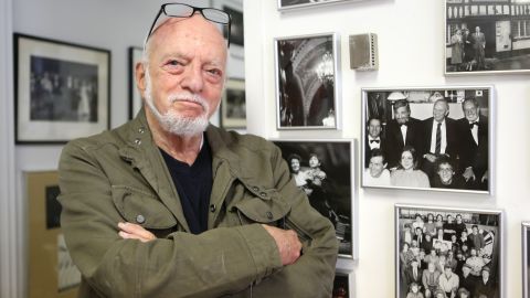 Hal Prince in his office on July 30, 2015, in New York City. 