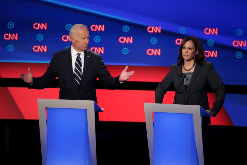 Book Sheds Light On Heated Debate Moment Between Biden And Harris | CNN ...