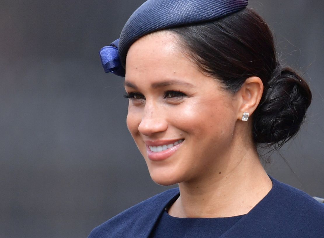 Meghan, pictured here at the "Trooping the Colour" parade in June, has impressed with her fashion choices since joining the royal family.