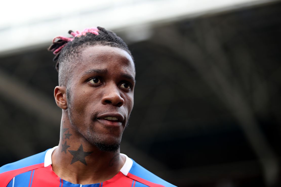 Wilfried Zaha of Crystal Palace has been linked with a move away from Selhurst Park.