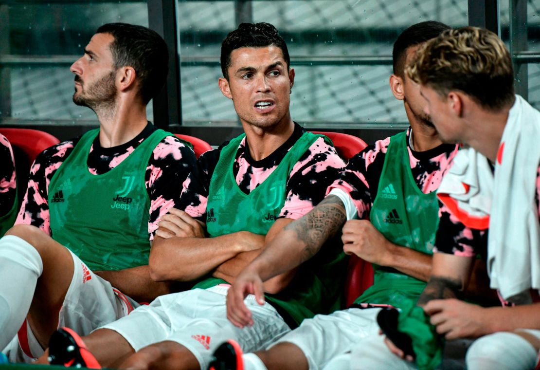 Cristiano Ronaldo spent the entire match against Team K-League on the bench.