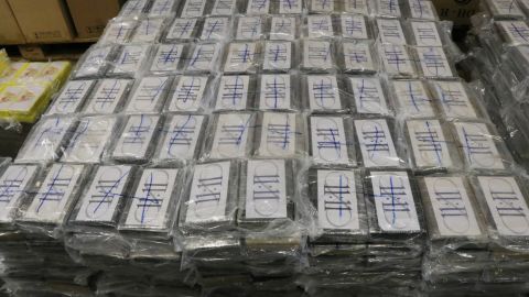 The haul had an estimated street value of nearly 1 billion euros ($1.1 billion).