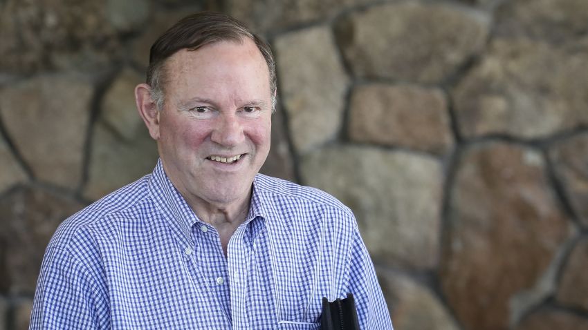SUN VALLEY, ID - JULY 9:  Donald E. Graham, former publisher of the Washington Post, arrives for the annual Allen & Company Sun Valley Conference, July 9, 2019 in Sun Valley, Idaho. Every July, some of the world's most wealthy and powerful businesspeople from the media, finance, and technology spheres converge at the Sun Valley Resort for the exclusive weeklong conference. (Photo by Drew Angerer/Getty Images)