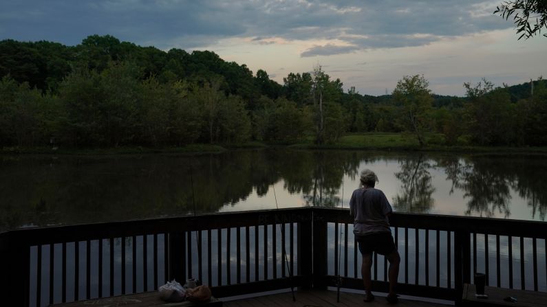 <strong>Gone fishing:</strong> If you tire of the art exhibits, you can cast a line and try your luck with the fish. 