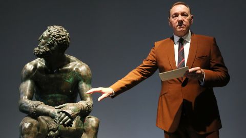 Kevin Spacey, performing at Palazzo Massimo alle Terme in Rome