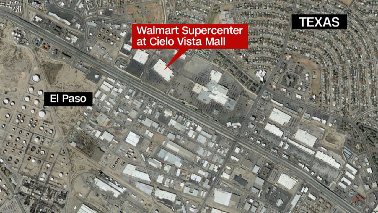 el paso shooting map