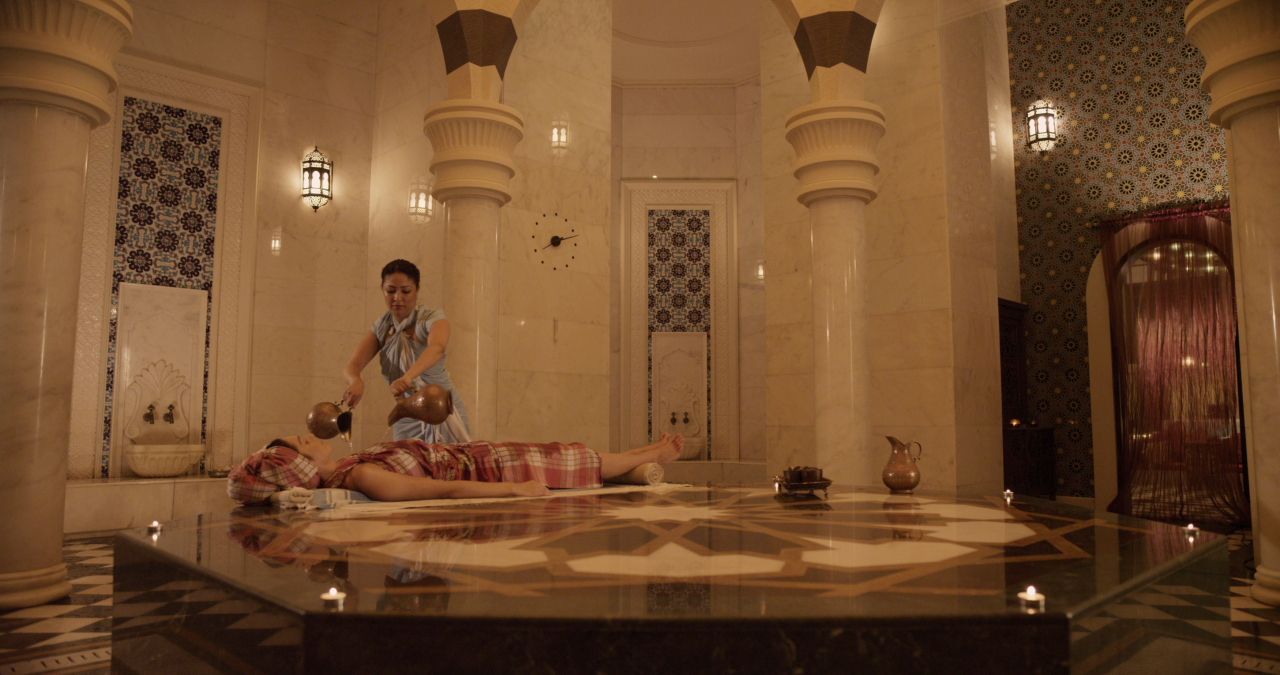 The spa at Jumeirah Zabeel Saray Hotel offers some unorthodox treatments, including a gold body mask that apparently revitalizes your skin.