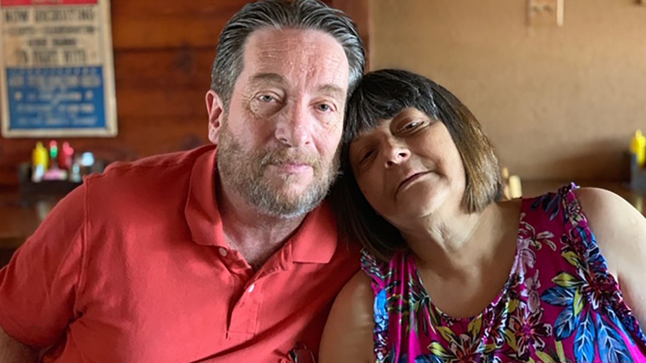 Dave Johnson, left, died protecting his wife Kathy and their granddaughter in the El Paso Walmart shooting.