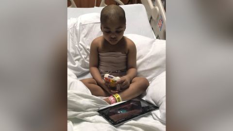 Just a few days before his third birthday, Jaxen was diagnosed with cancer.