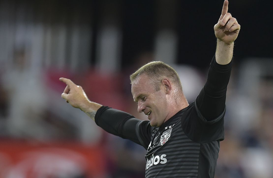 Wayne Rooney has scored 25 goals and assisted 13 in 46 matches at D.C. United.