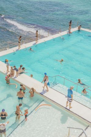 "This is a pool called Icebergs, which is one of these amazing ocean/pool venues at Bondi Beach in Sydney. It's just people going about their diary kind of routine, enjoying the water."