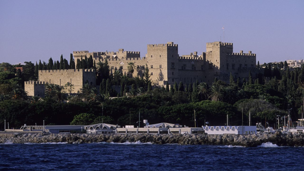 Italian dictator Benito Mussolini once used Rhodes' medieval castle as a holiday home.
