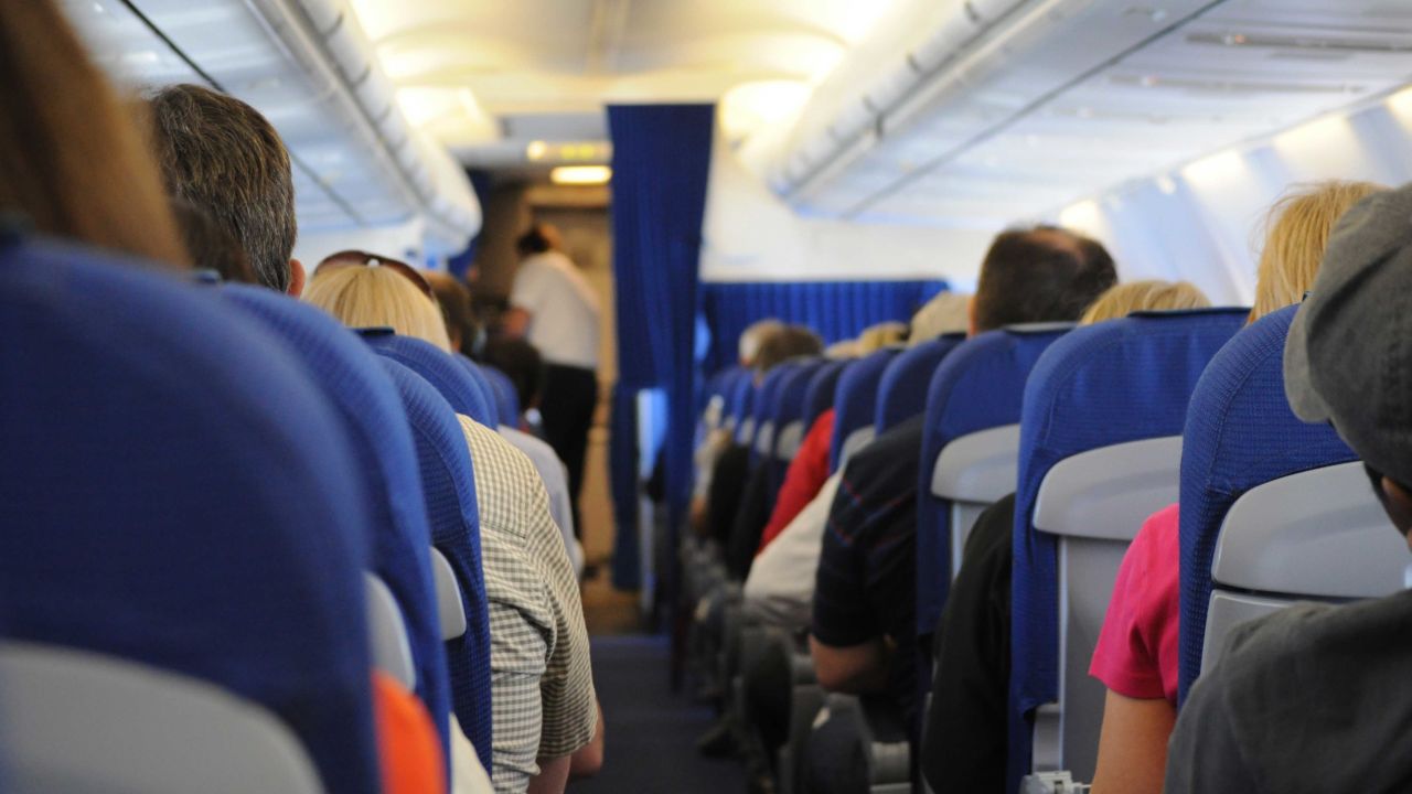 Disembarking an airplane can be a strangely complex process.