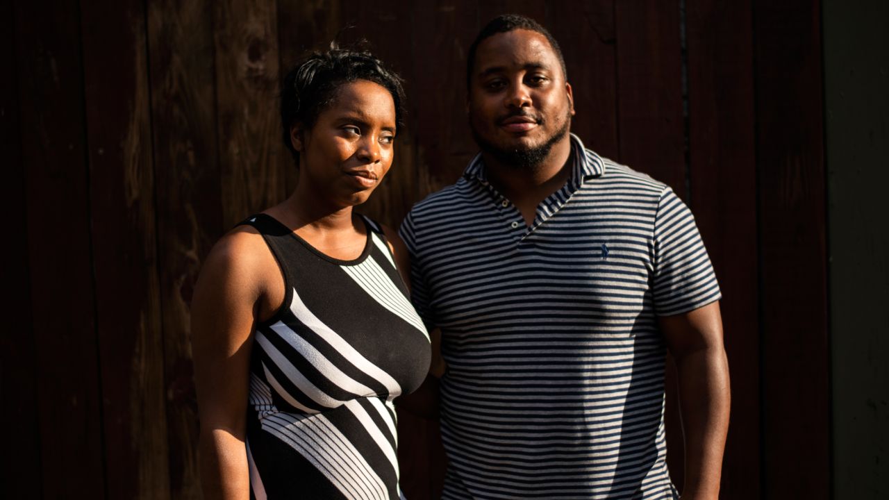 Caysee Brown, 36, and her fiancé Andre Ortiz, 34.