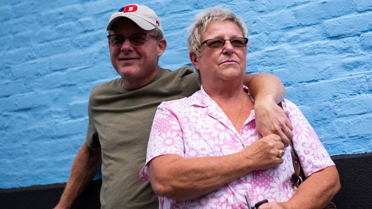 Dale Banks, 46, and Christie Wishon, 59.