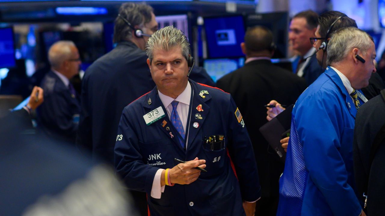 Traders work after the opening bell at the New York Stock Exchange (NYSE) on August 5, 2019 at Wall Street in New York City. - Selling on Wall Street accelerated early Monday as a steep drop in the Chinese yuan escalated the US-China trade war following President Trump's announcement of new tariffs last week. (Photo by Johannes EISELE / AFP)        (Photo credit should read JOHANNES EISELE/AFP/Getty Images)