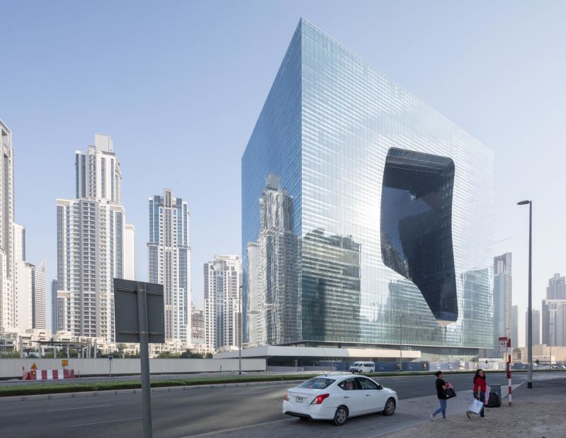 The Opus is the first foray into Dubai by Zaha Hadid Architects.