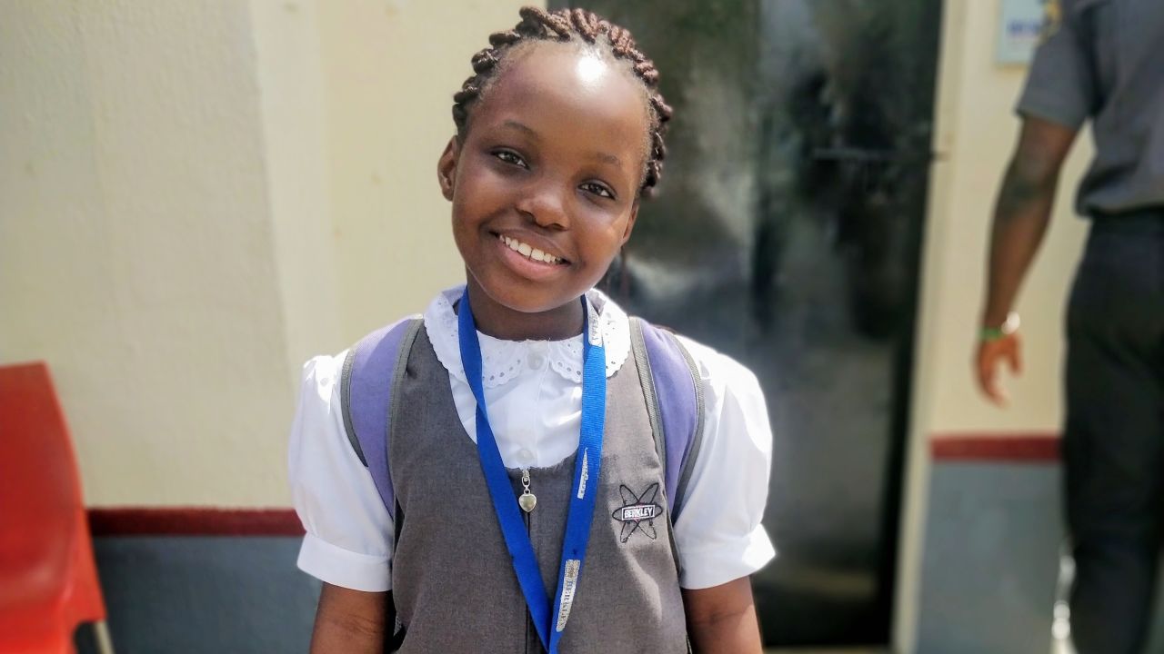 Beulah Chigbu, now 10 years old. 