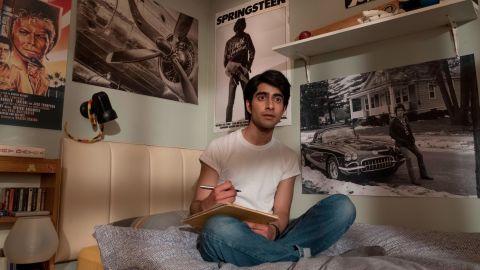 Viveik Kalra as Javed, a Pakistani teen in "Blinded by the Light," which hits theaters this month.