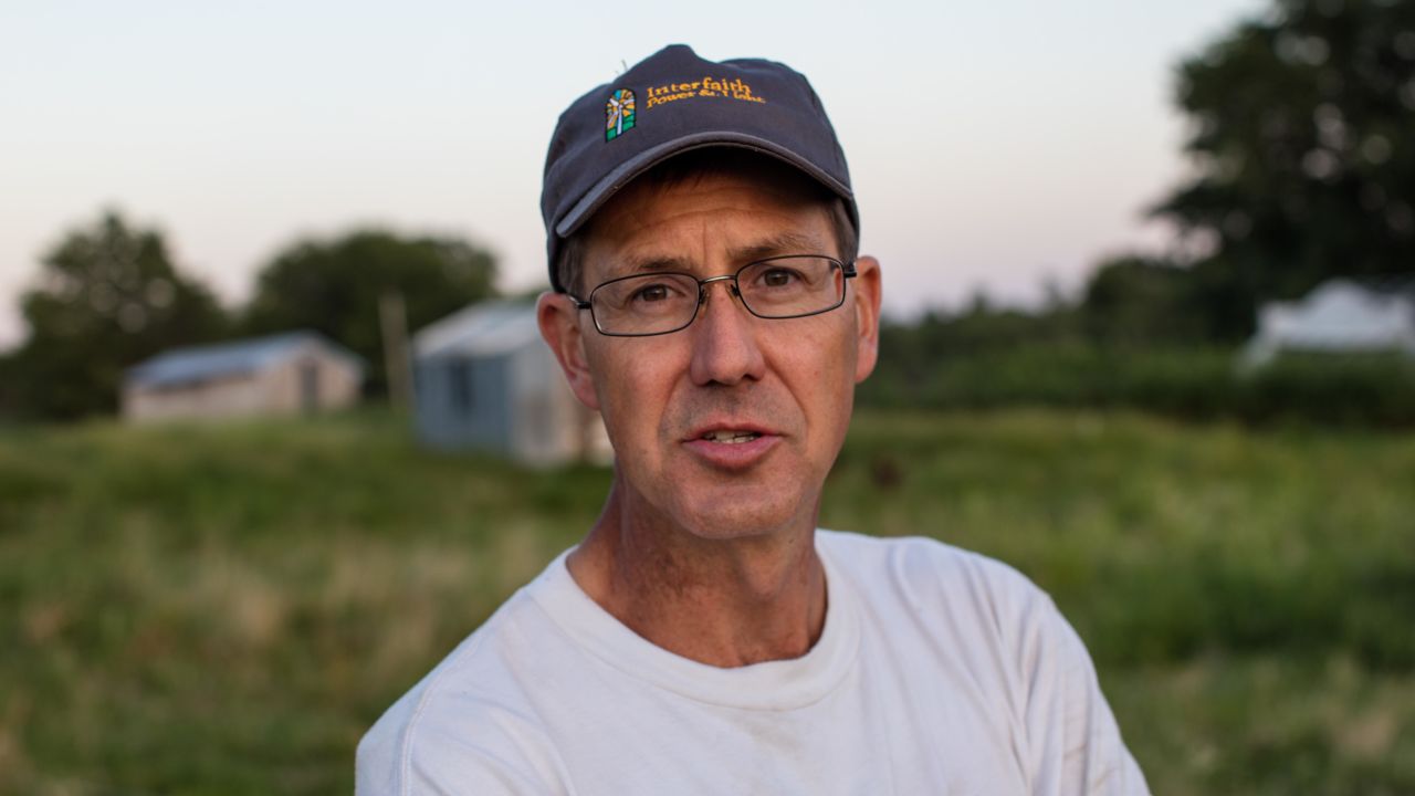 Matt Russell has appealed to farmers of faith to build a coalition addressing the climate crisis.
