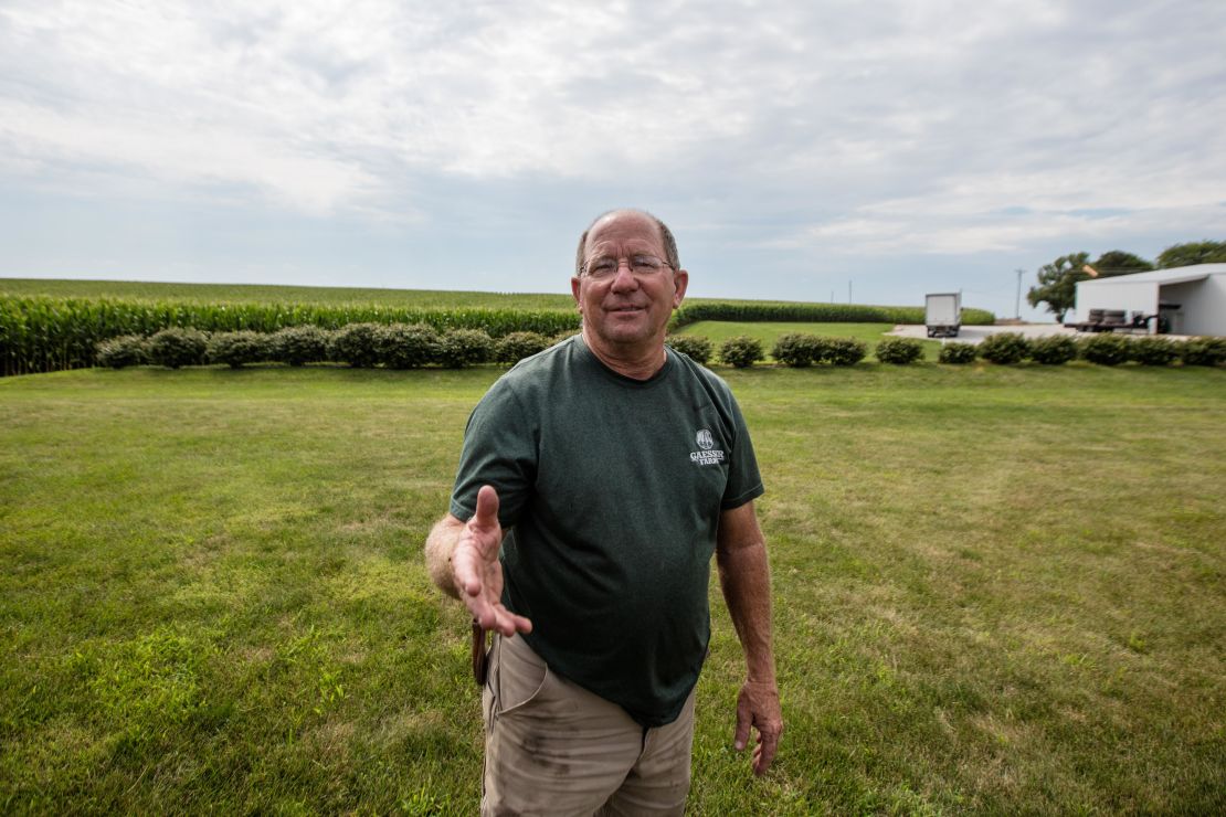 Farmer Ray Gaesser wants to do the right thing on his property, even if he's not convinced humans are wholly to blame for climate change.