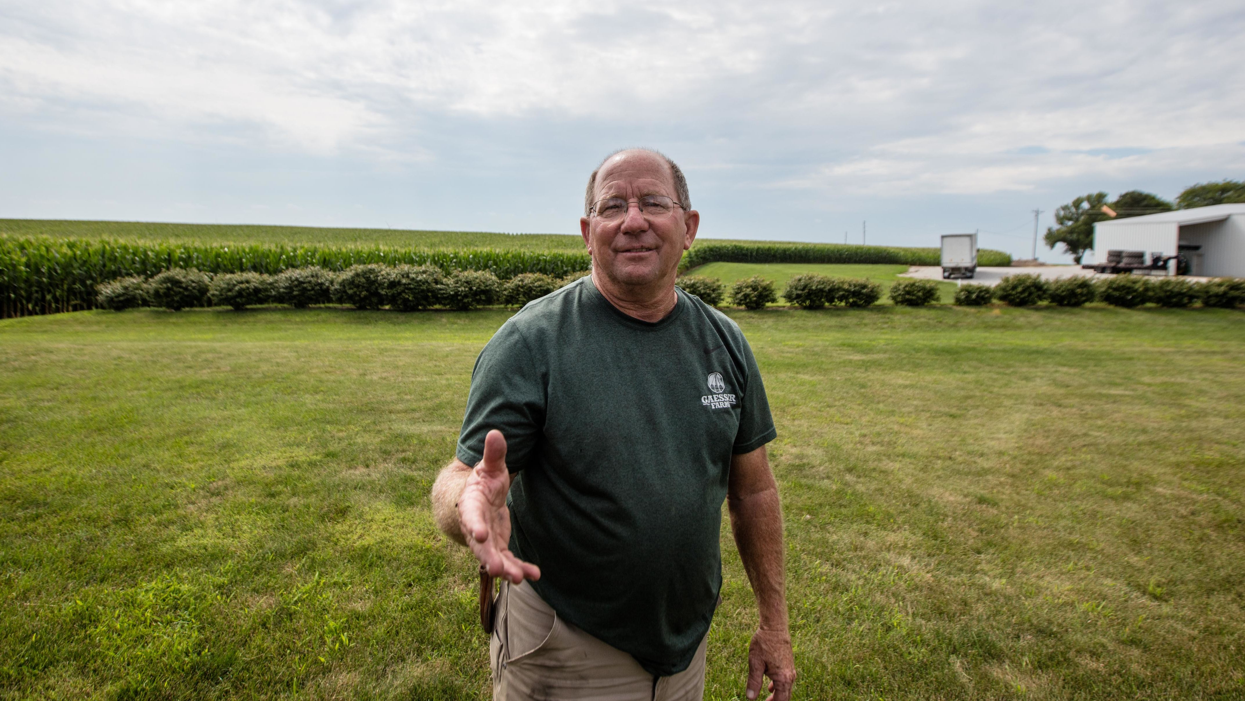 Farmer Ray Gaesser wants to do the right thing on his property, even if he's not convinced humans are wholly to blame for climate change.