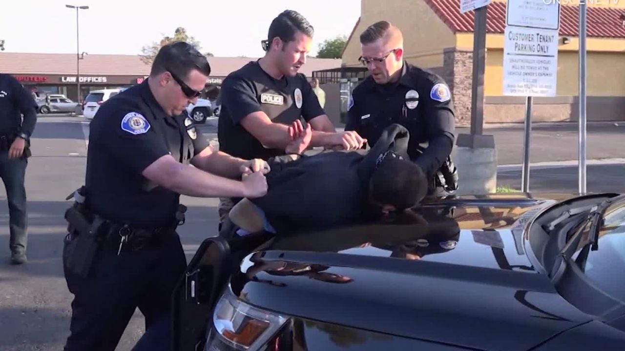 Police arrest a suspect in the multiple stabbings in Southern California.
