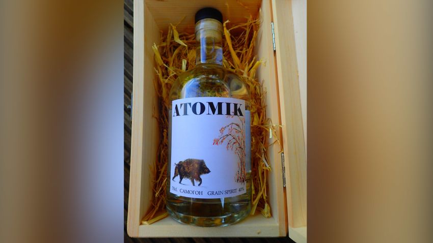 "Atomik" vodka from Chernobyl's exclusion zone