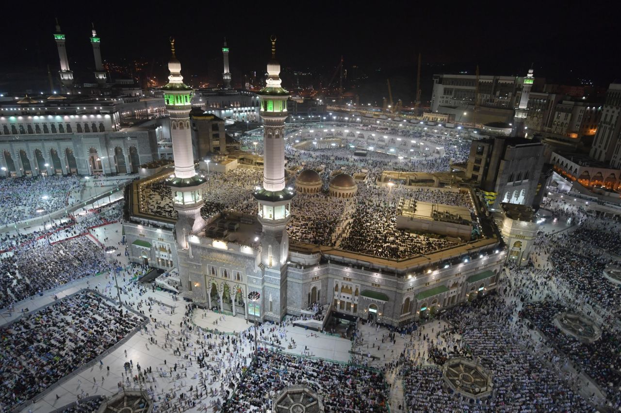 Muslims from across the world gather in Mecca ahead of the annual Hajj.