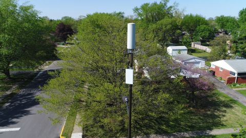 A Verizon 5G small cell in Indianapolis.