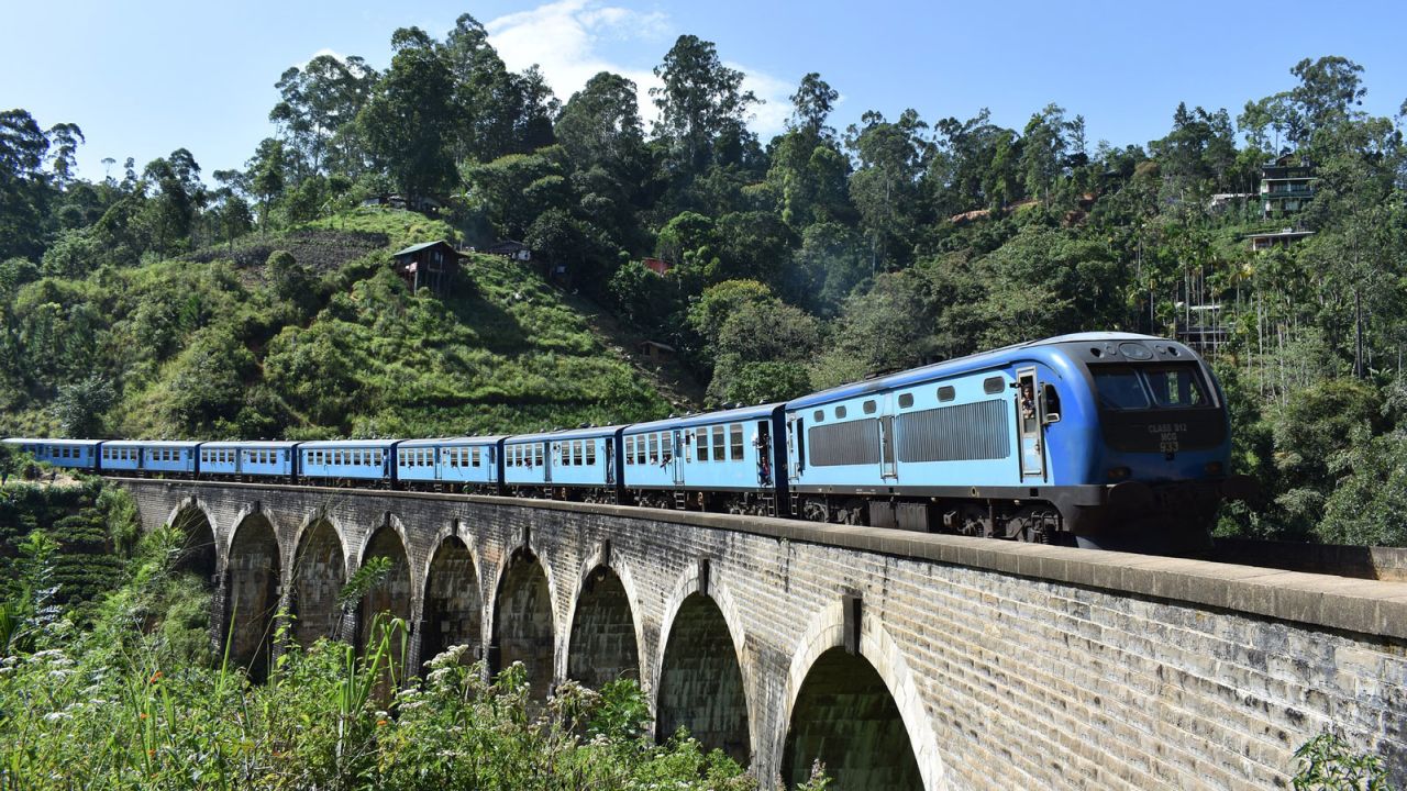 The train journey from Nuwara Eliya to Kandy is one of Sri Lanka's main attractions.