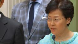 carrie lam press conference august 9 2019